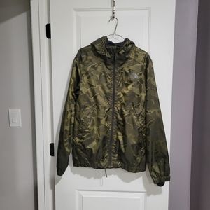 North Face Camo windbreaker